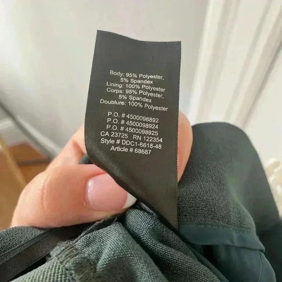 Babaton Cohen Pant in Green 2 Small - Picture 4 of 9